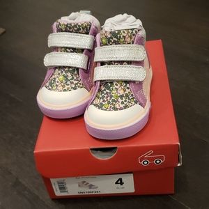 NWT See Kai Run Kya High Tops Size 4